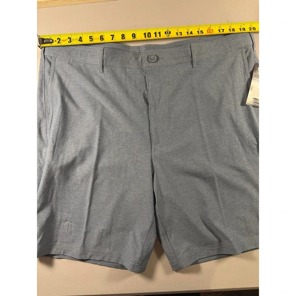 PGA Tour Golf Shorts Mens 40 Navy Blue Performance Stretch Moisture Wicking NWT
